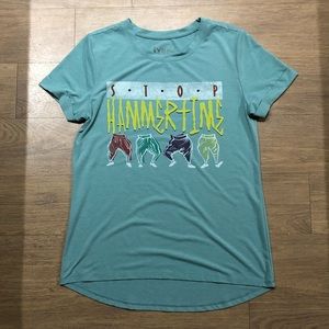 Rolled Sleeves “Hammertime” Graphic Tee